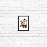 Triple Cornetto Portrait - Posters & Prints