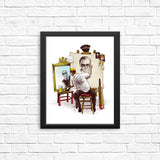 Triple Cornetto Portrait - Posters & Prints