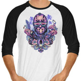 Tropical Camper - 3/4 Sleeve Raglan T-Shirt