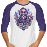 Tropical Camper - 3/4 Sleeve Raglan T-Shirt
