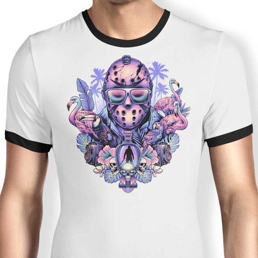 Tropical Camper - Ringer T-Shirt