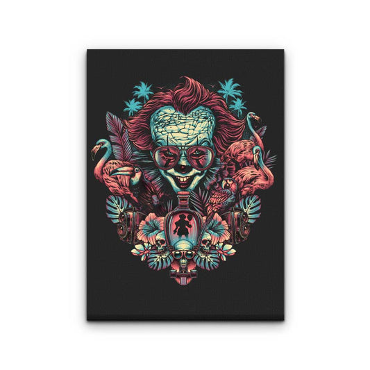 Tropical Clown - Canvas Print