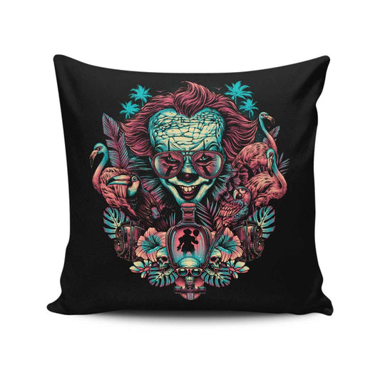 Tropical Clown - Throw Pillow