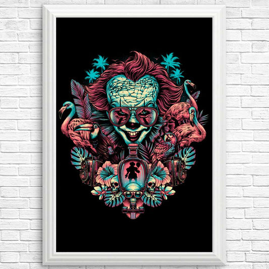 Tropical Clown - Posters & Prints