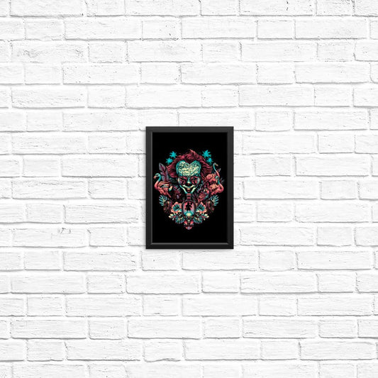 Tropical Clown - Posters & Prints