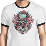 Tropical Clown - Ringer T-Shirt
