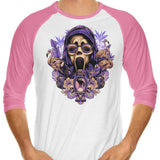Tropical Ghost - 3/4 Sleeve Raglan T-Shirt