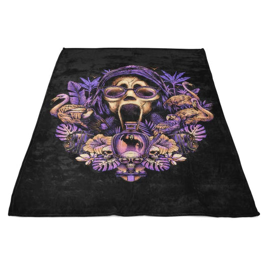 Tropical Ghost - Fleece Blanket
