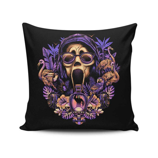 Tropical Ghost - Throw Pillow