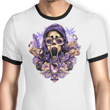 Tropical Ghost - Ringer T-Shirt