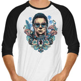 Tropical Slasher - 3/4 Sleeve Raglan T-Shirt