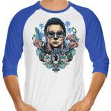 Tropical Slasher - 3/4 Sleeve Raglan T-Shirt