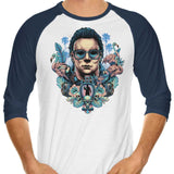 Tropical Slasher - 3/4 Sleeve Raglan T-Shirt