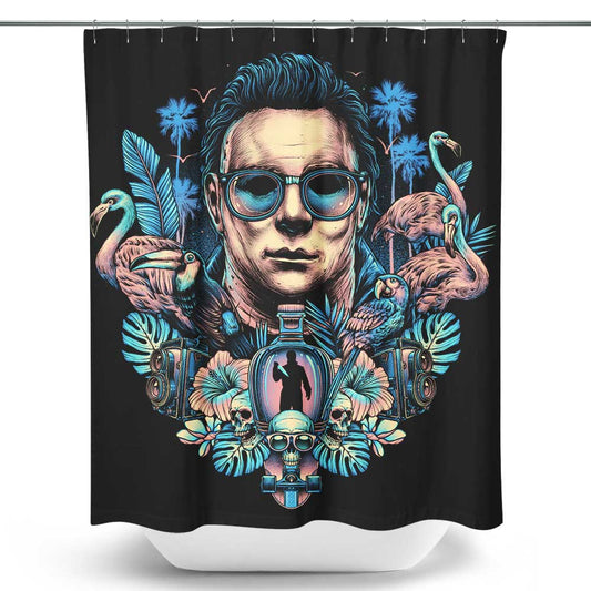 Tropical Slasher - Shower Curtain