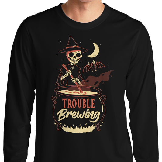 Trouble Brewing - Long Sleeve T-Shirt