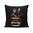 Trouble Brewing - Throw Pillow