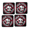 True Crime Podcast Club - Coasters