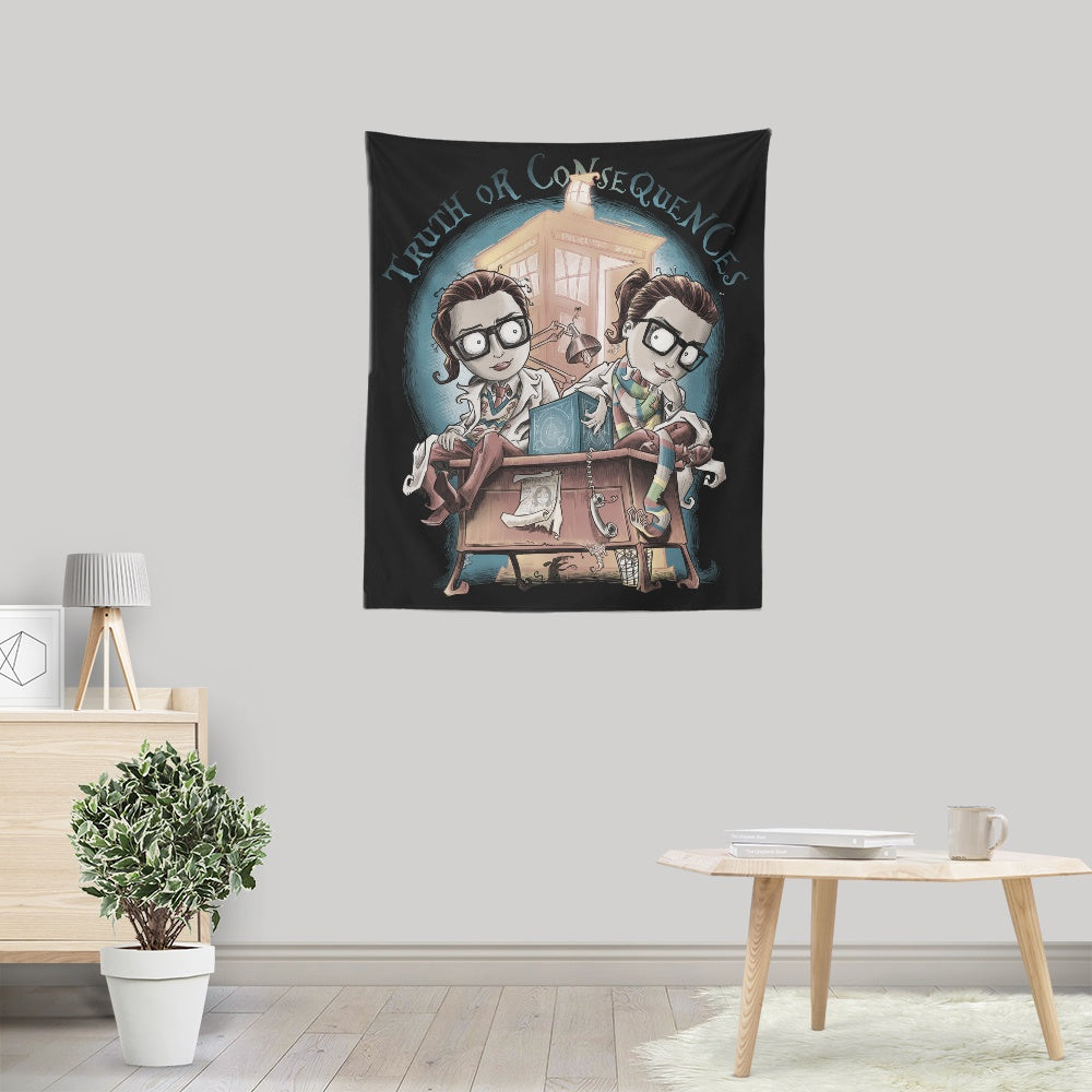 Truth or Consequences - Wall Tapestry