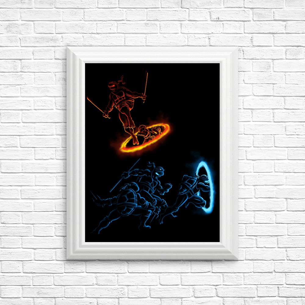 Turtle Portal - Posters & Prints
