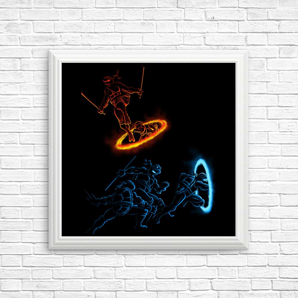 Turtle Portal - Posters & Prints