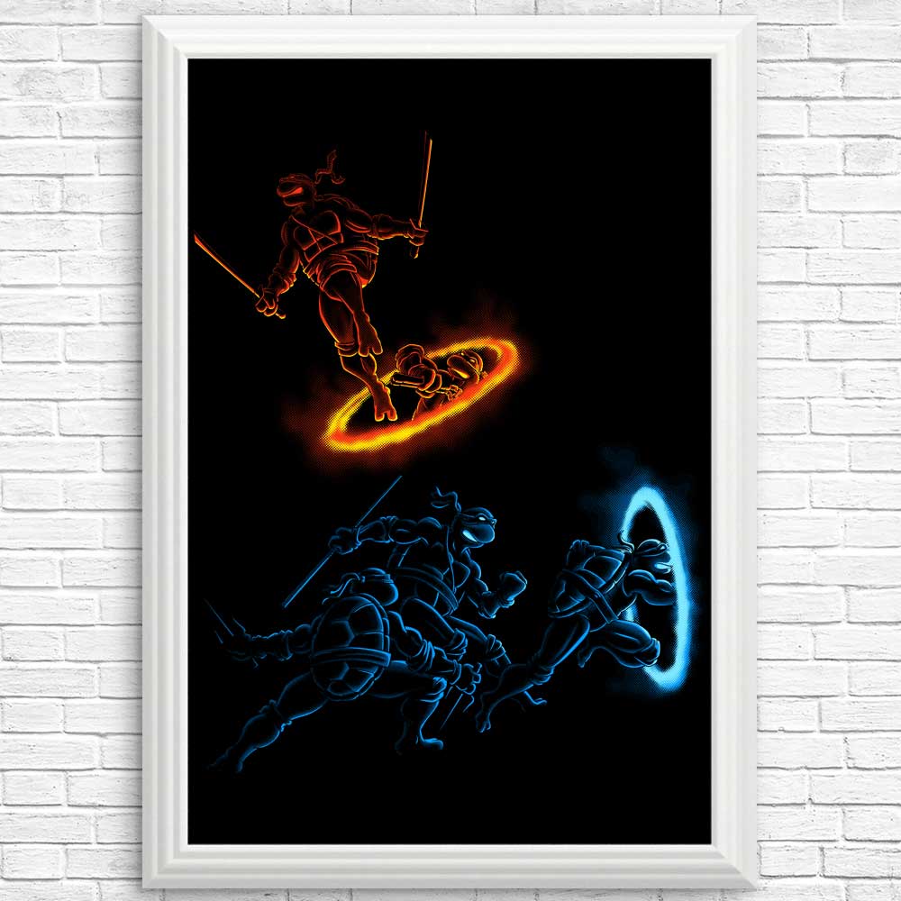 Turtle Portal - Posters & Prints