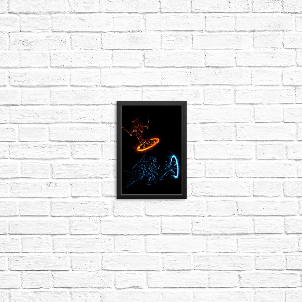 Turtle Portal - Posters & Prints