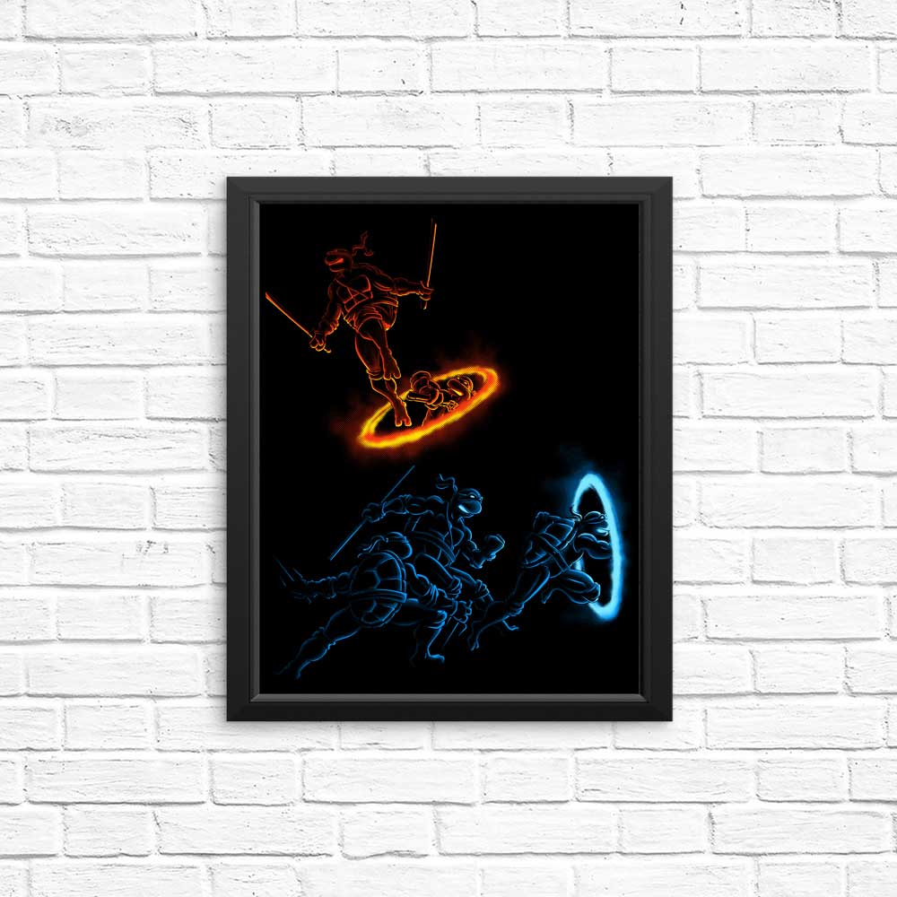 Turtle Portal - Posters & Prints