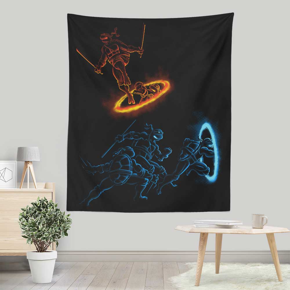 Turtle Portal - Wall Tapestry