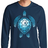 Turtle Silhouette - Long Sleeve T-Shirt