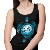 Turtle Silhouette - Tank Top