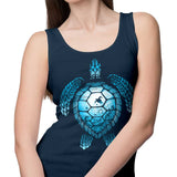Turtle Silhouette - Tank Top