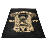 Tusken Gym - Fleece Blanket