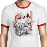 Twilight Sumi-e - Ringer T-Shirt