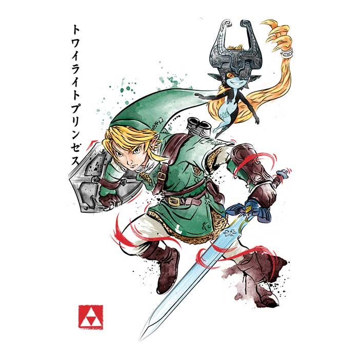 Twilight Watercolor - Fleece Blanket