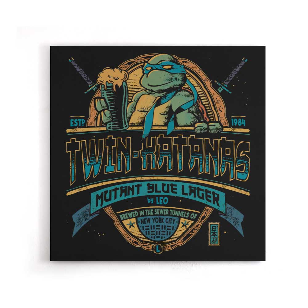 Twin Katanas - Canvas Print