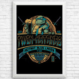 Twin Katanas - Posters & Prints