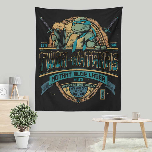 Twin Katanas - Wall Tapestry