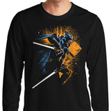Twin White Blades - Long Sleeve T-Shirt