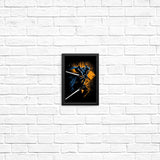 Twin White Blades - Posters & Prints