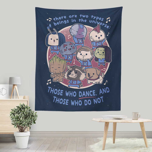 Two Types of Beings - Wall Tapestry
