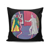 Two Visions - Throw Pillow
