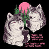 Two Wolves - 3/4 Sleeve Raglan T-Shirt