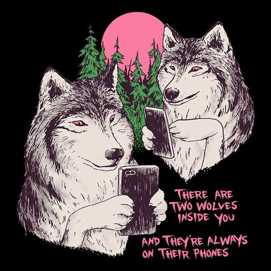 Two Wolves - Ornament