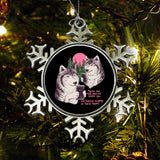 Two Wolves - Ornament