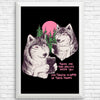Two Wolves - Posters & Prints