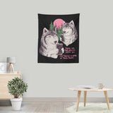 Two Wolves - Wall Tapestry