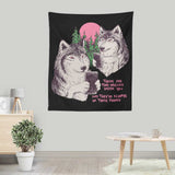 Two Wolves - Wall Tapestry