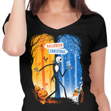 Two Worlds - Women's V-Neck