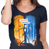 Two Worlds - Women's V-Neck