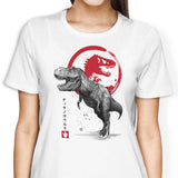 Tyrannosaurus Sumi-e - Women's Apparel
